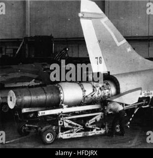 Allison TF41 Motor der A-7E Corsair 1969 Stockfoto