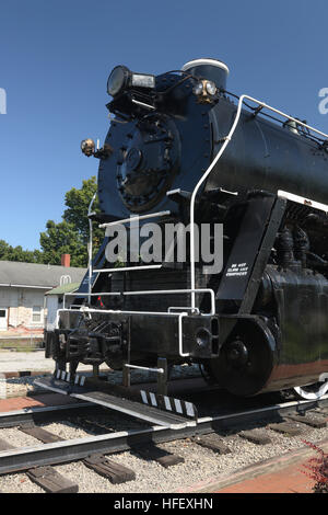 Deluth, Missabe & Iron Range Eisenbahn Lokomotive. Dampf 0-10-2 Konfiguration. Im Jahre 1936 von Baldwin Locomotive Works in Eddystone, Pennsylvania. Als n betrieben Stockfoto