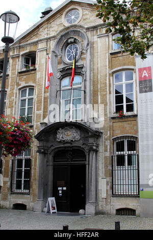 Außenseite des Plantin-Moretus-Museum ist ein Museum und Publishing Druckerei aus der Renaissance in Antwerpen Belgien Stockfoto