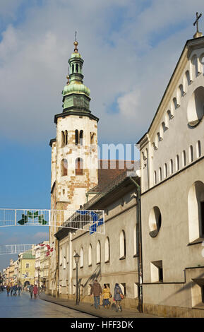 Kirche von St. Andrew Grodzka Street Krakau Polen Stockfoto