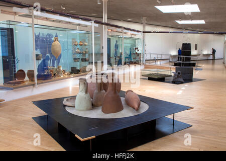 Deutschland, Haltern am See, das LWL-Römermuseum. Das Museum zeigt die wichtigste Erkenntnis der römischen Lagern entlang des Flusses Lippe Stockfoto