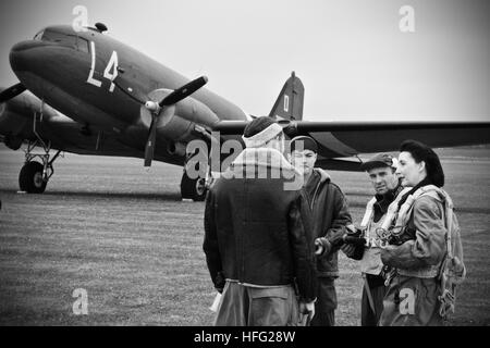 Douglas C-47A Skytrain "Drag-Em-Oot" Stockfoto