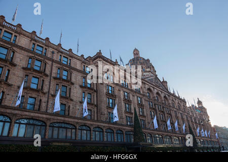 Das Kaufhaus Harrods Knightsbridge, London Stockfoto