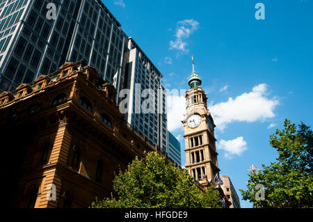 Gebäude der Stadt auf Martin Pl - Sydney - Australien Stockfoto