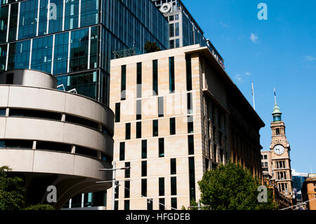 Gebäude der Stadt auf Martin Pl - Sydney - Australien Stockfoto