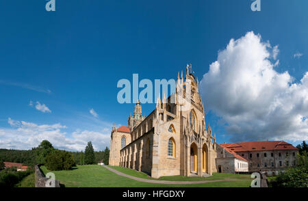 U-Stribra Kladruby (Kladrau): Kloster Kladruby, Plzensky, Pilsner Region, Region Plzen, Tschechische Stockfoto