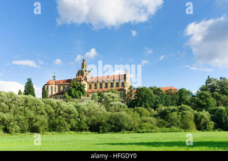 U-Stribra Kladruby (Kladrau): Kloster Kladruby, Plzensky, Pilsner Region, Region Plzen, Tschechische Stockfoto