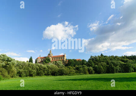 U-Stribra Kladruby (Kladrau): Kloster Kladruby, Plzensky, Pilsner Region, Region Plzen, Tschechische Stockfoto