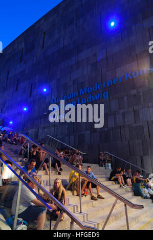 Wien, Wien: Museumsquartier MUMOK (Museum moderner Kunst), Wien, Österreich Stockfoto