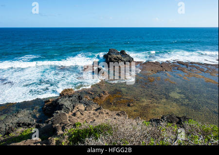 Gris Gris nahe der Stadt Souillac, Mauritius. Stockfoto