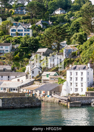 Polperro an der südlichen Küste von Cornwall. Stockfoto