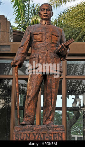 Sun Yat Sen Statue Singapur Stockfoto