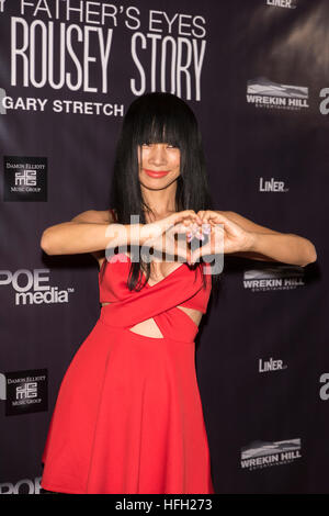 Hollywood, USA. 30. Dezember 2016. Bai Ling besucht bei The Ronda Rousey Story Filmpremiere 30. Dezember 2016 in Chinesisch Mann Theater, Hollywood, Kalifornien. © Foto Zugang/Alamy Live-Nachrichten Stockfoto