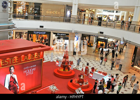 Die Suria KLCC shopping Mall Kuala Lumpur Malaysia Stockfoto