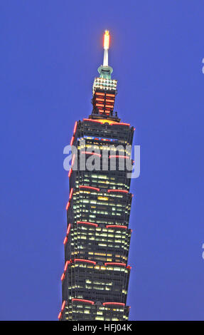 Taipeh 101 tower Stockfoto