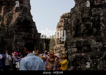 Angkor Wat heute Stockfoto