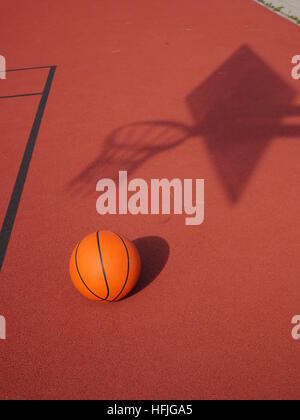 Basketballkorb Stockfoto