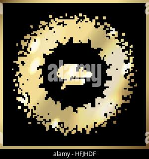 Kreis niedlichen hand gezeichnete Rahmen auf dem weißen Hintergrund. Liebe Böhmen Konzept für Hochzeitseinladung, Karte, Ticket, branding, Boutique-Logo, Label. Coloring Book Seite für Erwachsene Stock Vektor