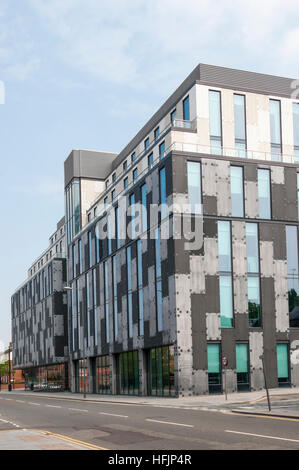 £25. 2m Redmonds Gebäude der Liverpool John Moores University von ADP Architektur in Brownlow Hill, Liverpool. Abgeschlossene 2012. Stockfoto