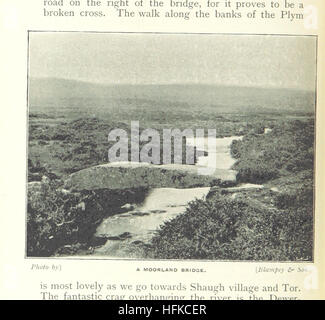 Bild von Seite 120 von "Dartmoor und Umgebung: was zu sehen und wie Sie zu finden... Mit einem Kapitel über "Dartmoor Fishing" von Edgar Shrubsole, etc. [mit Abbildungen und einer Karte.] " Bild von Seite 120 von "Dartmoor und Umgebung Stockfoto