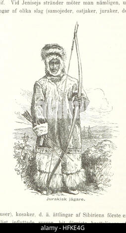 Dieses Bild von „Minnen fra n Vegas färd“ veranschaulicht Baron Nordenskjöld die Arktis-Expedition und beschreibt die Geschichte der Nordostpassage und der amerikanischen Nordpolexpedition unter de Long. Stockfoto