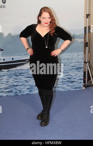 Fototermin für ARD TV-Serie "WaPo Bodensee" im Arcotel Onyx.  Mitwirkende: Luci van Org wo: Hamburg, Deutschland bei: 29. November 2016 Stockfoto