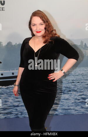 Fototermin für ARD TV-Serie "WaPo Bodensee" im Arcotel Onyx.  Mitwirkende: Luci van Org wo: Hamburg, Deutschland bei: 29. November 2016 Stockfoto