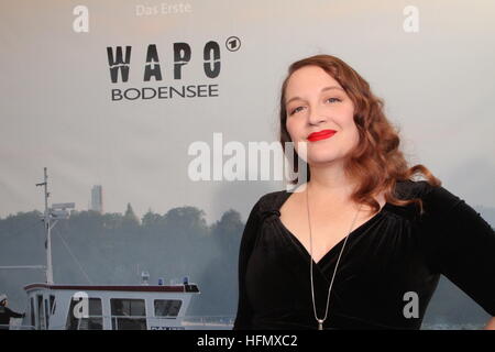 Fototermin für ARD TV-Serie "WaPo Bodensee" im Arcotel Onyx.  Mitwirkende: Luci van Org wo: Hamburg, Deutschland bei: 29. November 2016 Stockfoto