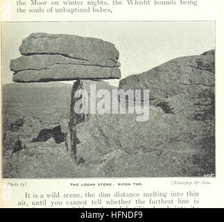 Bild von Seite 51 von "Dartmoor und Umgebung: was zu sehen und wie Sie zu finden... Mit einem Kapitel über "Dartmoor Fishing" von Edgar Shrubsole, etc. [mit Abbildungen und einer Karte.] " Bild von Seite 51 von "Dartmoor und Umgebung Stockfoto