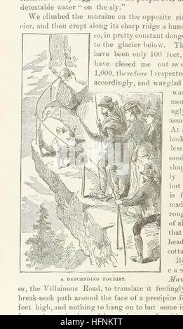 Dieses Bild von Seite 558 von „Ein Tramp im Ausland“ von Samuel Clemens (Mark Twain) zeigt eine Szene aus den Reisen des Autors. Das Buch liefert eine humorvolle und satirische Darstellung von Clemens' Reise durch Europa, mit Illustrationen, die die Erzählung verbessern und eine visuelle Perspektive der Kulturlandschaften bieten, die er begegnete. Stockfoto