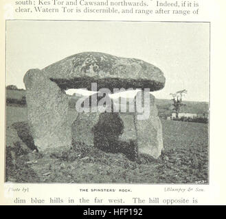 Bild von Seite 65 von "Dartmoor und Umgebung: was zu sehen und wie Sie zu finden... Mit einem Kapitel über "Dartmoor Fishing" von Edgar Shrubsole, etc. [mit Abbildungen und einer Karte.] " Bild von Seite 65 von "Dartmoor und Umgebung Stockfoto