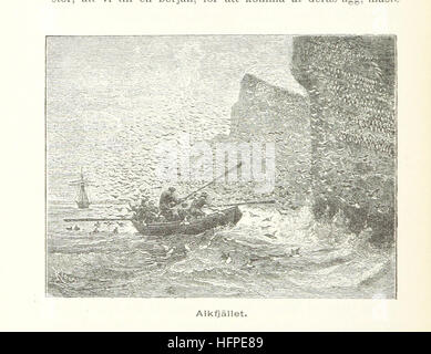 Bild von Seite 82 von „Minnen fra, Vegas fa,RD“, das die schwedische Erkundung unter Baron Nordenskiöld und die amerikanische Nordpolexpedition unter de Long dokumentiert. Stockfoto