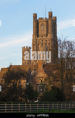 Ely Kathedrale in Cambridgeshire. England. Stockfoto