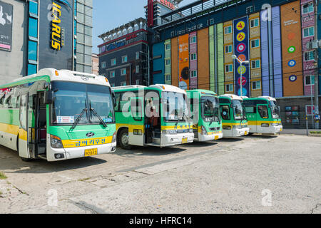 Ulsan Busbahnhof, Südkorea. Stockfoto