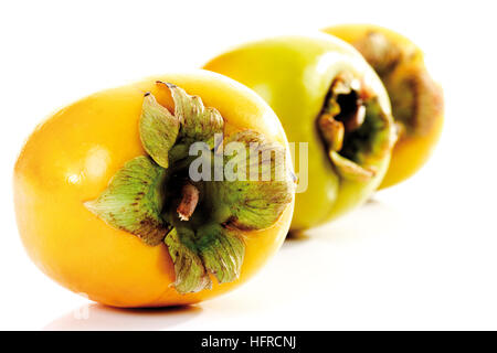 Kaki (Diospyros Kaki) Stockfoto