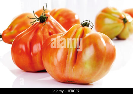 Oxheart Tomaten Stockfoto