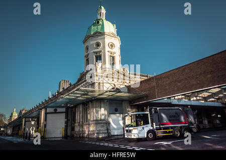 Die Smithfield Geflügelmarkt in Zentral-London, UK Stockfoto