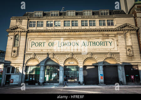 Der Port of London Authority neben Smithfield Fleischmarkt in Central London, UK Stockfoto