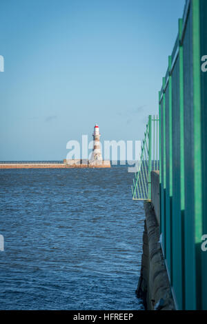 Roker Pier in Sunderland, England, Vereinigtes Königreich Stockfoto