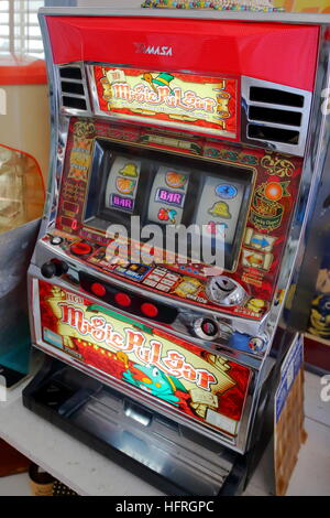 Vintage Spielautomat in Arcadia, Florida, USA Stockfoto