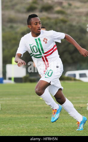 Berichtet, ist Manchester United UK£ 50 Millionen Ziel Gelson Martins für Portugal U20 spielen in Spanien Stockfoto