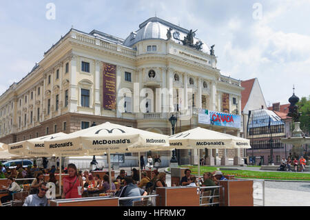 Bratislava (Preßburg): Slowakische National Theater,,, Deutschland Stockfoto