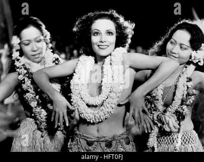 DOLORES del RIO (1904-1983) mexikanische Schauspielerin in ihrem 1932 Film Bird Of Paradise Stockfoto