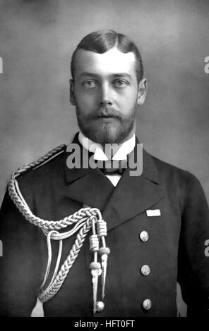 König GEORGE V (1865-1936) fotografiert von William Downey in 1900 Stockfoto