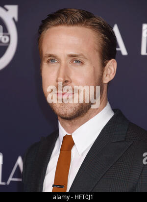 RYAN GOSLING U.S. Filmschauspieler im Dezember 2016. Foto Jeffrey Mayer Stockfoto