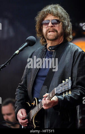 Jeff Lynne ELO - Electric Light Orchestra spielt Glastonbury Festival, Pilton. auf 26.06.2016. Im Bild: Jeff Lynne. Stockfoto