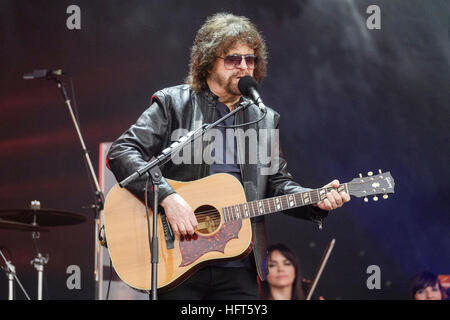 Jeff Lynne ELO - Electric Light Orchestra spielt Glastonbury Festival, Pilton. auf 26.06.2016. Im Bild: Jeff Lynne. Stockfoto