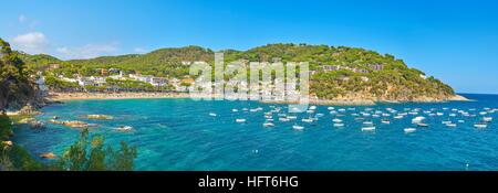 Llafranc, Costa Brava, Spanien Stockfoto