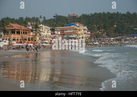 Lighthouse Beach, Kerala, Indien Stockfoto