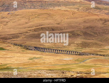 Kapelle-le-Dale, Yorkshire, Ribblehead-Viadukt Stockfoto